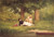 Croegaert_G_The_Flirtation Poster Canvas Print Art Painting Decor Reprint wall A