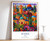 9_Hama Print, Hama Travel Poster, Middle East Travel Print, Islamic Decor, Gift
