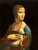 Leonardo da Vinci - Lady with an Ermine 2 Art Gallery Poster Canvas Print Wall D