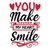You Make My Heart Smile-01 Poster Canvas Movie Film Print A0 A1 A2 A3 A4 A5 A6 A