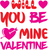 Will you be mine Valentine Poster Canvas Movie Film Print A0 A1 A2 A3 A4 A5 A6