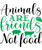 Animals are friends not food-01 (6) Poster Canvas Movie Film Print A0 A1 A2 A3 A