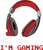 B200827-15-Cant-Hear-You-Im-Gaming-Gamer-Assertion Fun Gift Poster Canvas Print