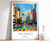 11_Sao Paulo Print, Sao Paulo Travel Poster, Brazil Travel Print, Tropical Decor