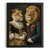 Lion And Lioness Wall Art Victorian Art Print Vintage Animal Poster Wildlife Art