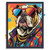 Bulldog Wall Art XL Bully Print Artwork Dog Gift Pop Art Dog Art In Frame (3) Po