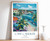 6_Caye Caulker Print, Caye Caulker Travel Poster, Caribbean Travel Print, Tropic