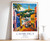 6_Casablanca Print, Casablanca Travel Poster, Middle East Travel Print, Islamic