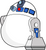 R2-D2 Poster Canvas Unique Design Print A0 A1 A2 A3 A4 A5 A6 Art Wall Decoration