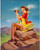 Pinup Girl - The Joy Poster Canvas Picture Art Movie Car Game Film