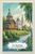 Breathtaking Tomsk Russia Travel Poster - Wooden Architecture Art Print Poster C
