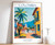 5_Colombia Print, Colombia Travel Poster, South America Travel Art, Tropical Dec