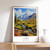 8_Chile Poster, Home Decor, Travel Art, South American Wall Art, South America T