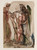 Salvador Dali (1904-1989). Purgatory Canto 11, from The Divine Comedy, circa 195