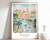 2_Bangkok Poster, Thailand Poster, Travel Poster, City Poster, Asian Decor, Sout