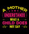 a mother understands what a child does not say-01 Fun Gift Poster Canvas Print A