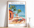 1_Punta Cana Print, Punta Cana Travel Poster, Dominican Republic Travel Art, Flo