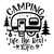 Camping Life The Best Life-01 Poster Canvas Movie Film Print A0 A1 A2 A3 A4 A5 A