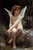 William Adolphe Bouguereau - Love on the Look Out 1890 Poster Canvas Movie Film
