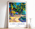 8_Caye Caulker Print, Caye Caulker Travel Poster, Caribbean Travel Print, Tropic