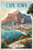 Captivating Cape Town South Africa - Majestic Table Mountain Poster Art Poster M