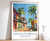 8_Santo Domingo Print, Santo Domingo Travel Poster, Dominican Republic Travel Ar