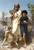 Bouguereau_Homere_et_son_guide Poster Canvas Movie Film Print A0 A1 A2 A3 A4 A5