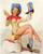 Gil Elvgren - Pinup Girl - A Polished Performance 1964 Poster Canvas Movie Film