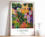 5_Curitiba Print, Curitiba Travel Poster, Brazil Travel Print, Tropical Decor, B