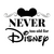 nevertoooldfordisney Poster Canvas Movie Film Print A0 A1 A2 A3 A4 A5 A6 Art Wal