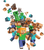 Minecraft (8) Poster Canvas Movie Film Print A0 A1 A2 A3 A4 A5 A6 Art Wall Decor