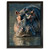 African Hippopotamus Wall Art Print Animal Artwork Hippo Framed Picture Painting