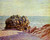 Sisley Alfred-Stor_Rock_Lady's_Cove_in_the_Evening Poster Canvas Movie Film Prin