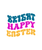 Bright Happy Easter-01 Poster Canvas Movie Film Print A0 A1 A2 A3 A4 A5 A6 Art W