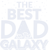 Best dad in the galaxy Poster Canvas Movie Film Print A0 A1 A2 A3 A4 A5 A6 Art W