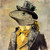 Lord Lizard in a top hat, a bow-tie, a formal vest, and a suit jacket with a dis
