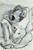 Pablo Picasso - Woman with a pillow 10.07.1969 Poster Canvas Movie Film Print A0