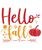 Hello fall-01 Poster Canvas Movie Film Print A0 A1 A2 A3 A4 A5 A6 Art Wall Decor