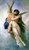 William-Adolphe-Bouguereau-Psyche-et-LAmour Poster Canvas Movie Film Print A0 A1
