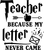 Teacher (2) Poster Canvas Movie Film Print A0 A1 A2 A3 A4 A5 A6 Art Wall Decorat