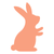 Bunny-rabbit-outline_4 Poster Canvas Movie Film Print A0 A1 A2 A3 A4 A5 A6 Art W