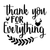 thank you for everything-01 (2) Poster Canvas Movie Film Print A0 A1 A2 A3 A4 A5