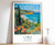 5_Chile Poster, Chile Travel Print, South American Travel Art, Tropical Decor, F