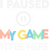 L201028-02-I-Paused-My-Game-to-be-Here-Christmas Poster Canvas Movie Film Print