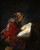 Rijn van Rembrandt-Prophet Anna Poster Canvas Movie Film Print A0 A1 A2 A3 A4 A5