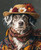 Gentleman Pet PortraitRegal Pet PortraitPortrait CustomHistory Pet PortraitPet P