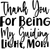 Thank you for being my guiding light, Mom Poster Canvas Movie Film Print A0 A1 A