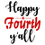 Happy fourth-01 Poster Canvas Movie Film Print A0 A1 A2 A3 A4 A5 A6 Art Wall Dec