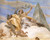 Tiepolo_Palazzo_Labia_Bellerophon_on_Pegasus_detail2 Poster Canvas Movie Film Pr