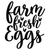 Farm fresh eggs 2-01 Poster Canvas Movie Film Print A0 A1 A2 A3 A4 A5 A6 Art Wal